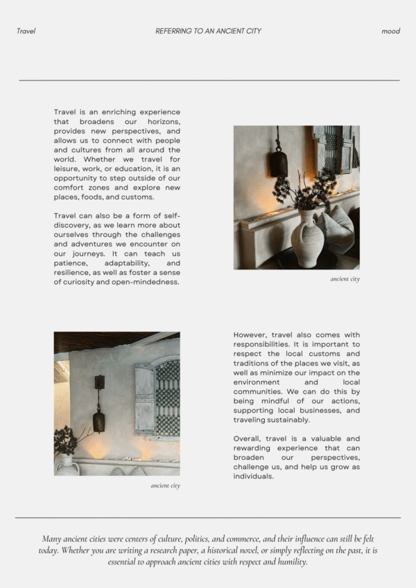 Chic Magazine Template - Image 4