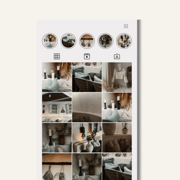Insta Presentation Card