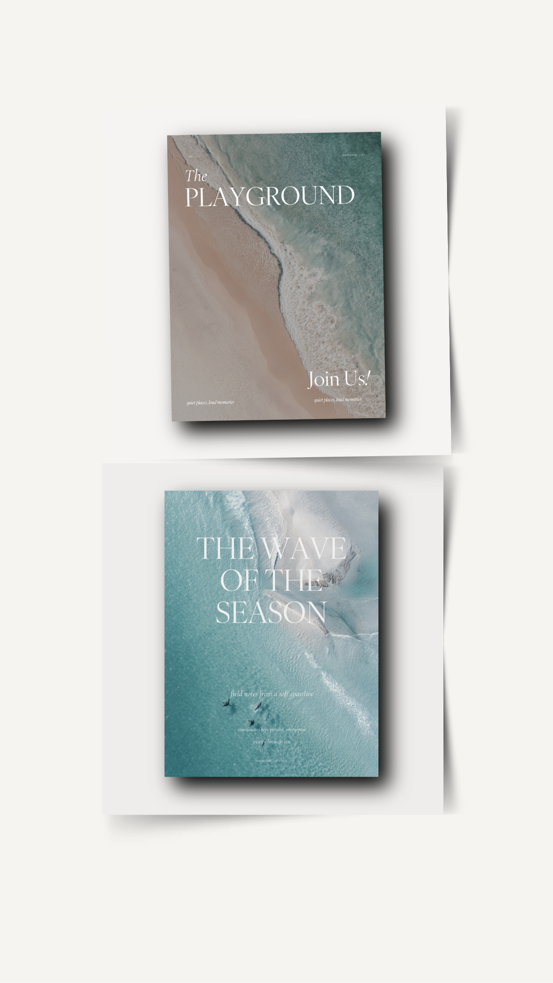 The Surf Retreat Canva template