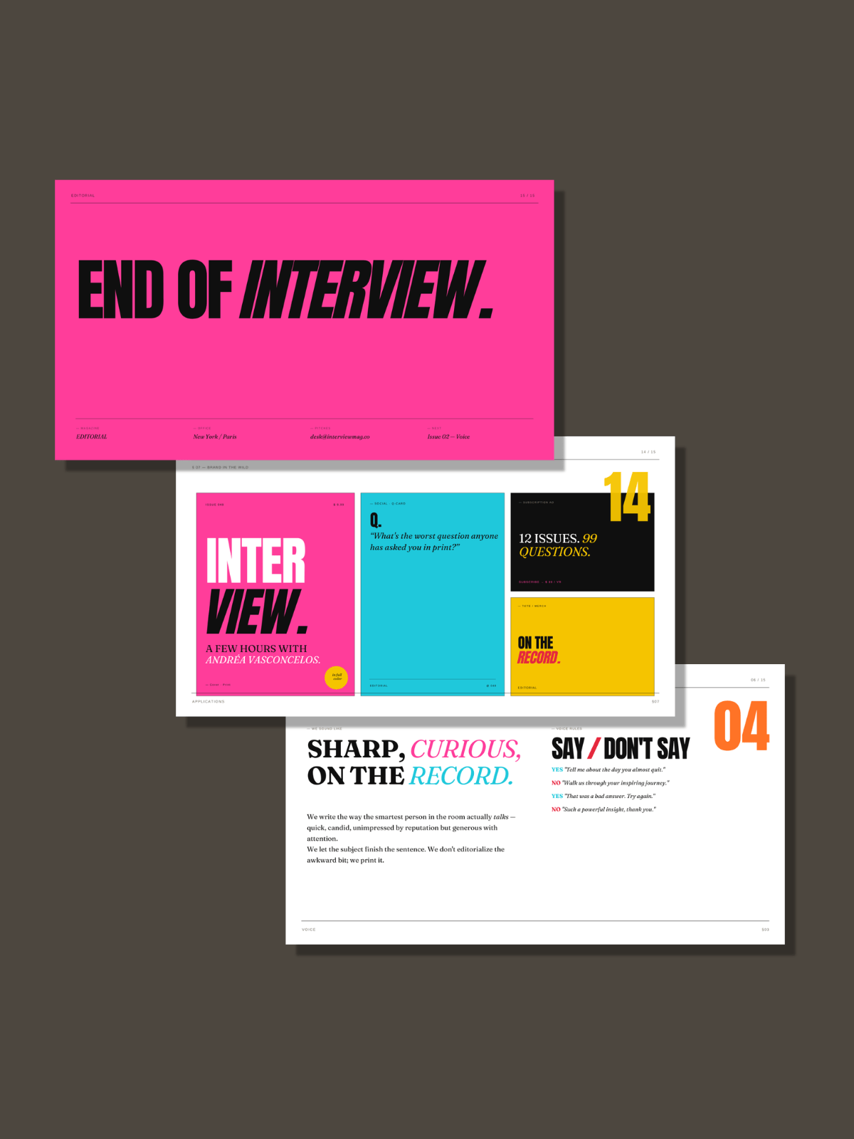 The Editorial Canva Template