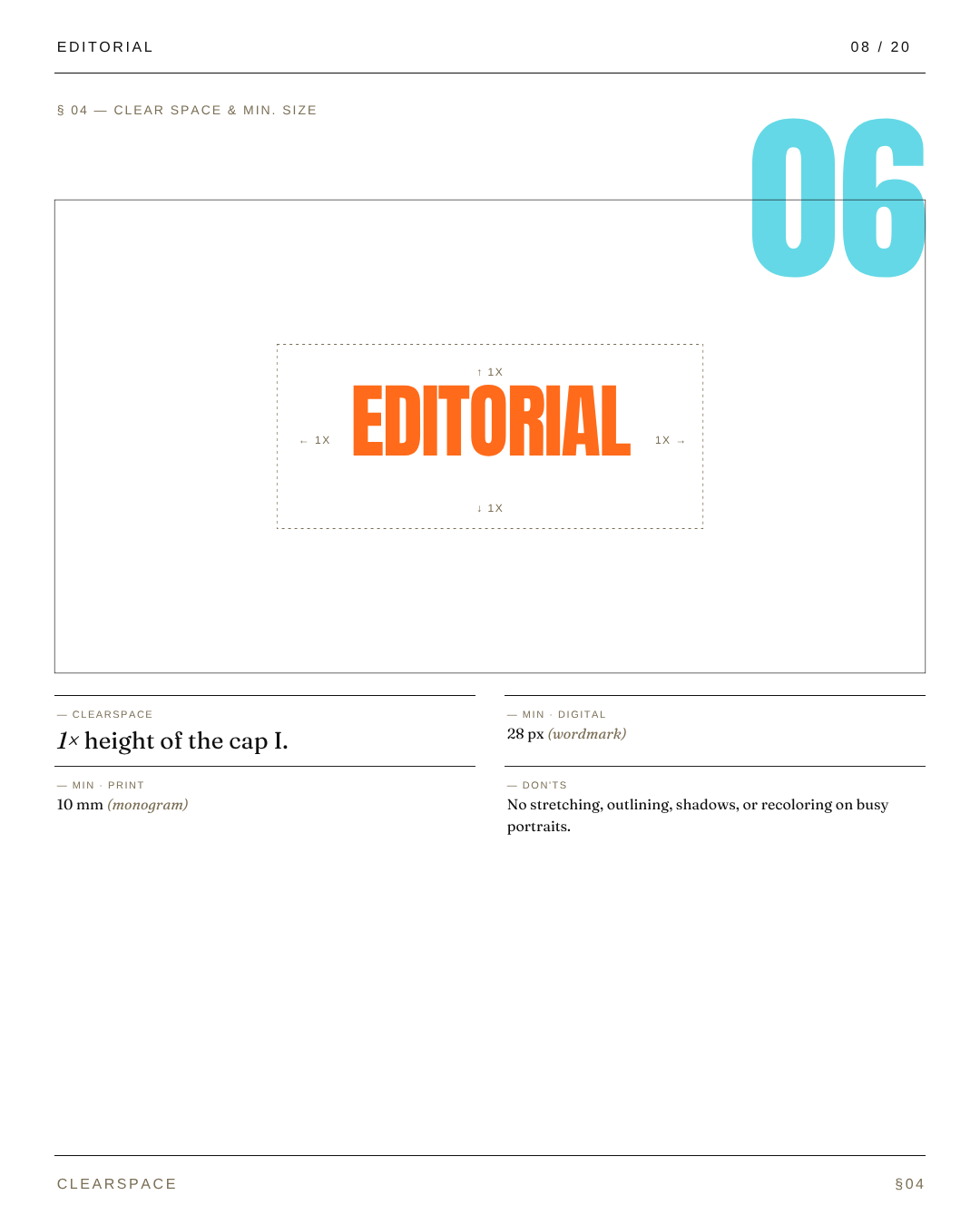 Editorial Instagram template preview