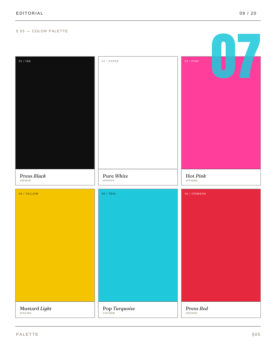 Editorial Instagram template
