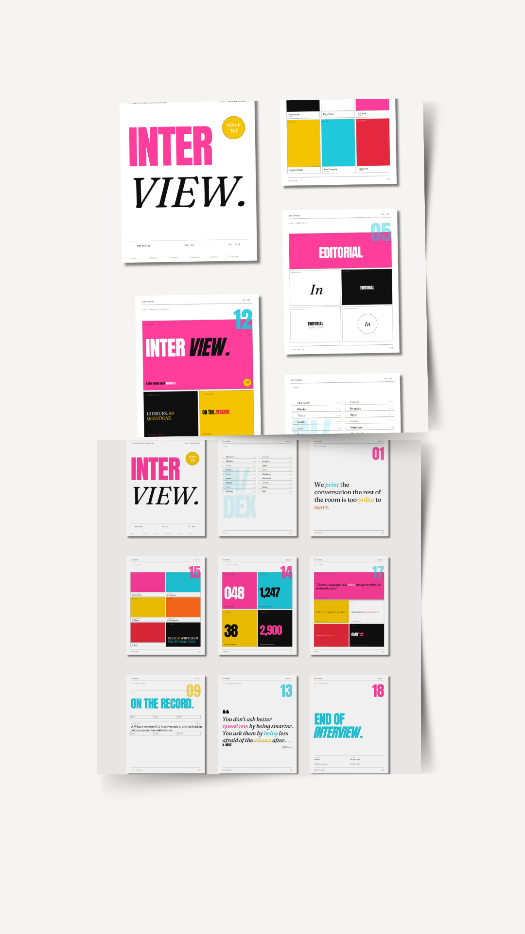 The Editorial Series Canva Template
