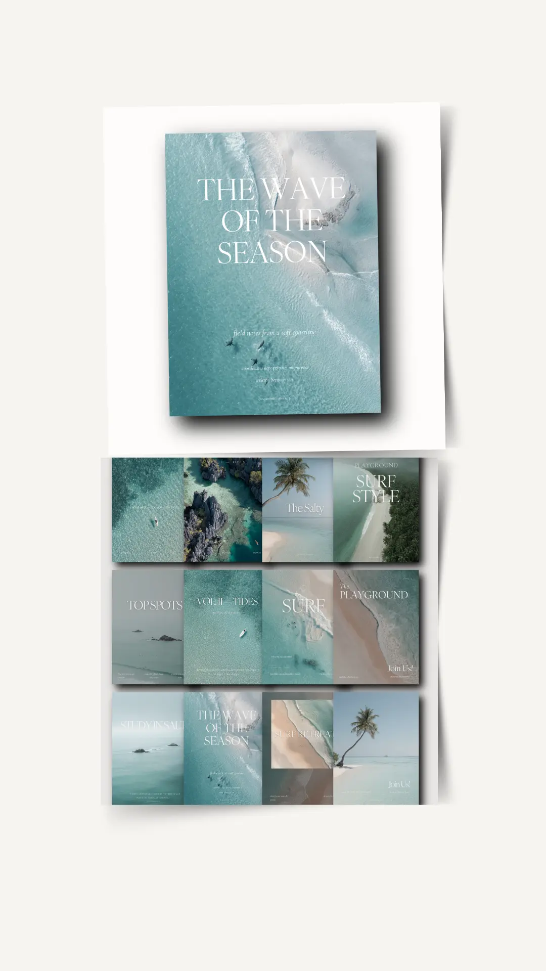 The Surf Retreat Canva Template