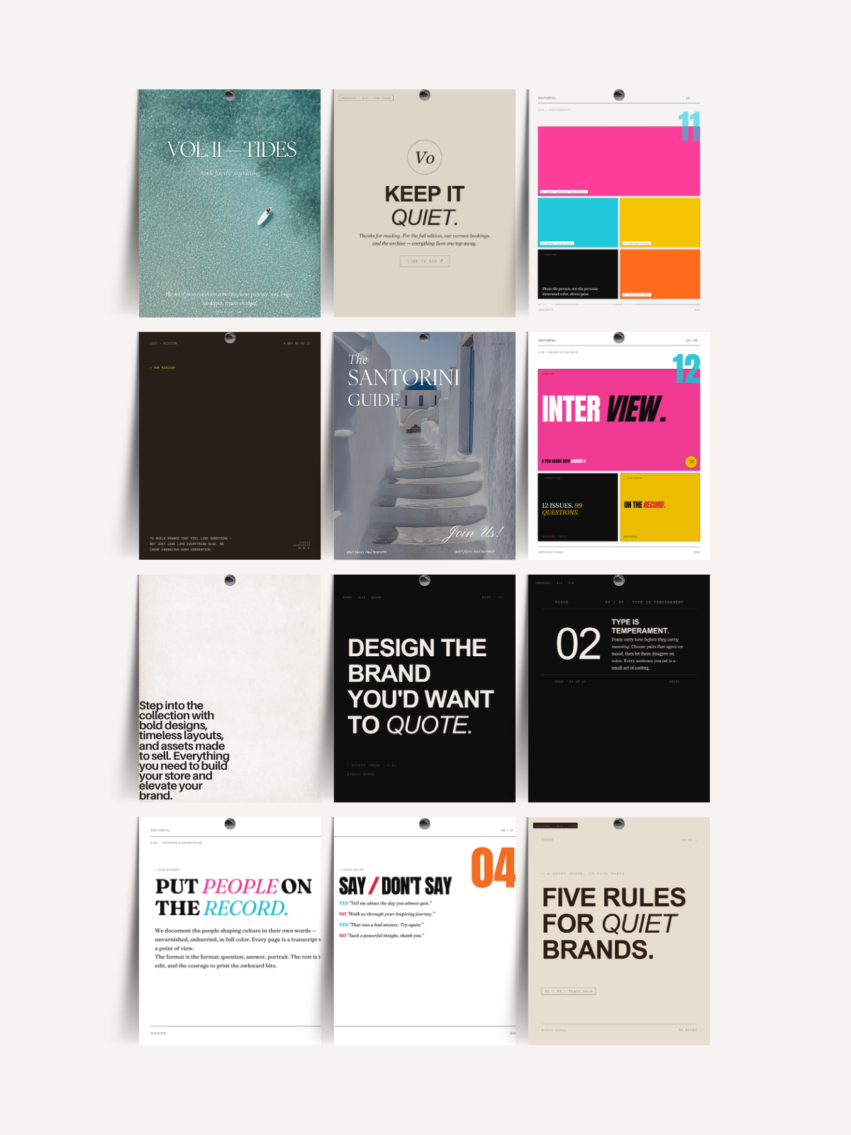 The Whole Store — Canva templates bundle