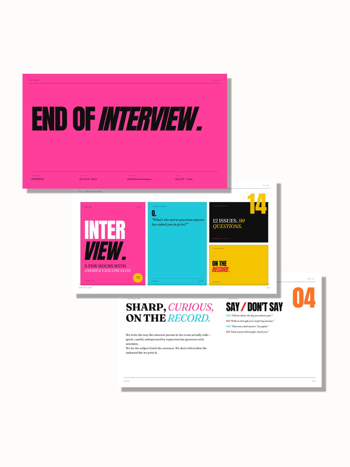 The Editorial luxury Canva template