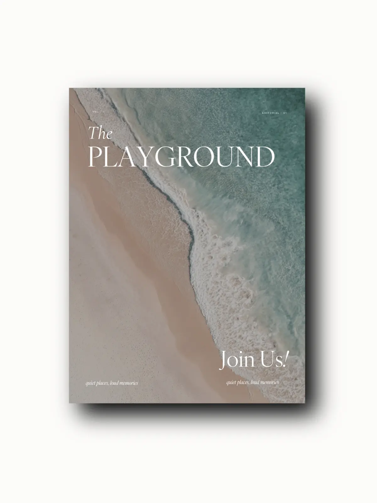The Coastal Edit Canva template bundle